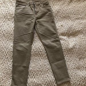 American Eagle 28x28 Tan Skinny Jeans
